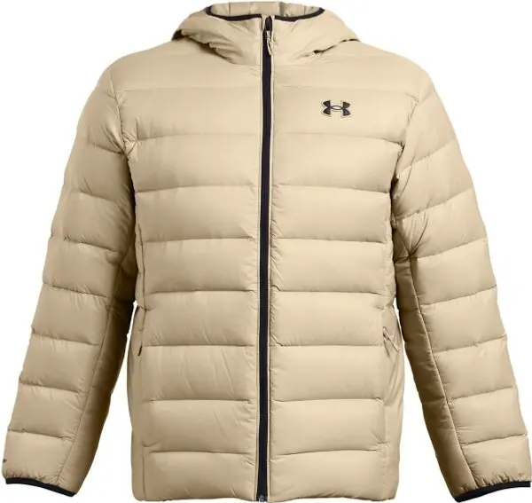 Under Armour Under Armour LEGEND DOWN HOODED Мъжко яке, бежово, размер