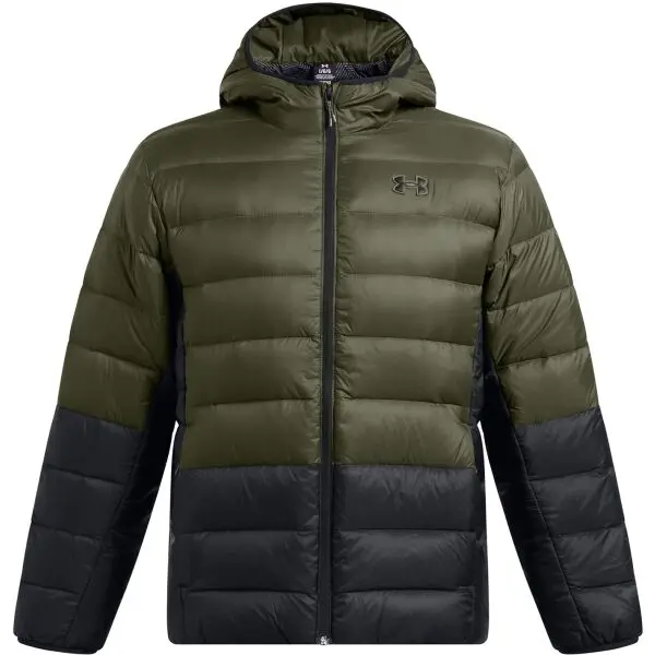 Under Armour Under Armour LEGEND DOWN HOODED Мъжко яке, khaki, размер M