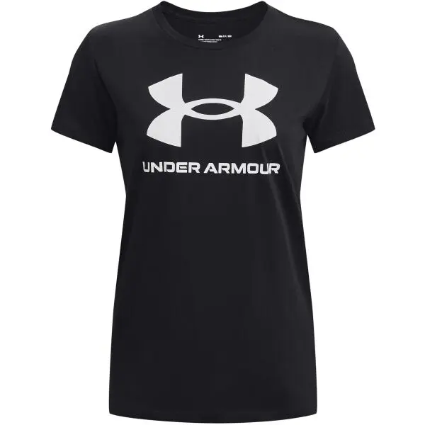 Under Armour Under Armour LIVE SPORTSTYLE GRAPHIC SS Дамска тениска, черно, размер