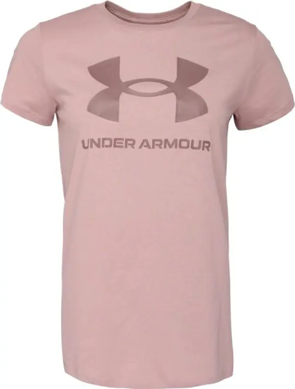 Under Armour Under Armour LIVE SPORTSTYLE GRAPHIC SS Дамска тениска, розово, размер L