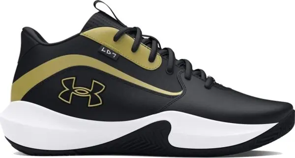 Under Armour Under Armour LOCKDOWN 7 Мъжки баскетболни обувки, черно, размер 42