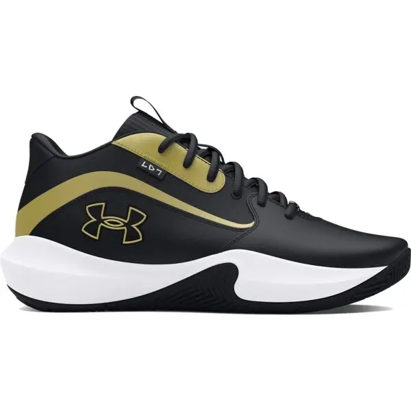Under Armour Under Armour LOCKDOWN 7 Мъжки баскетболни обувки, черно, размер 47.5
