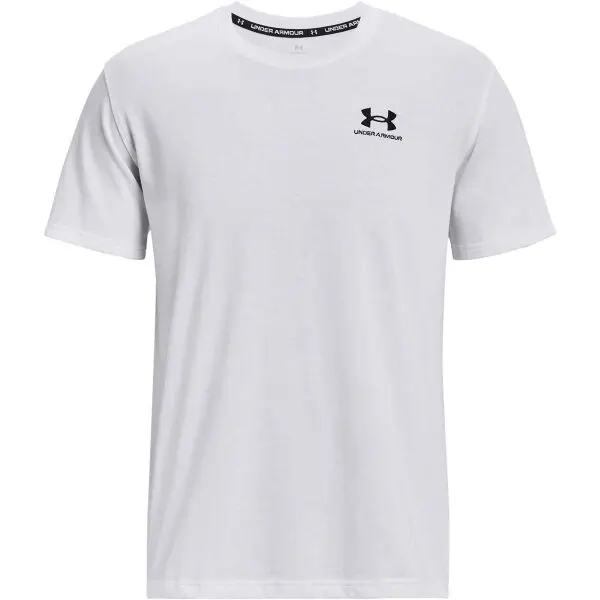 Under Armour Under Armour LOGO EMB HEAVYWEIGHT Мъжка тениска, бяло, размер