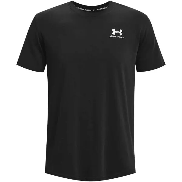 Under Armour Under Armour LOGO EMB HEAVYWEIGHT Мъжка тениска, черно, размер L