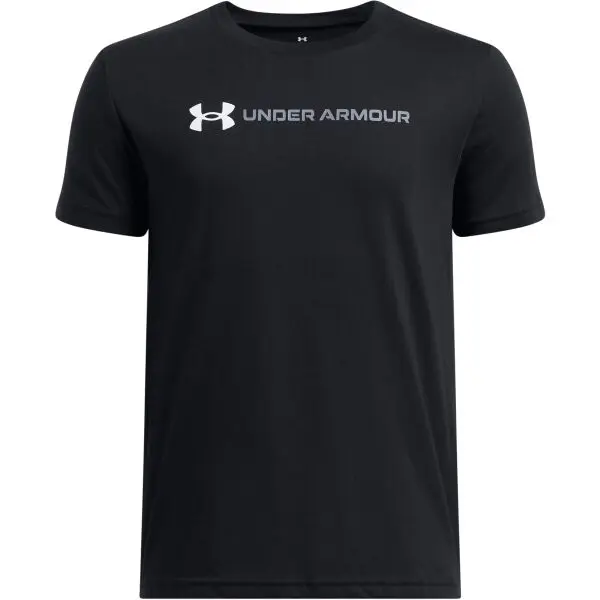 Under Armour Under Armour LOGO WORDMARK Детска тениска, черно, размер XS