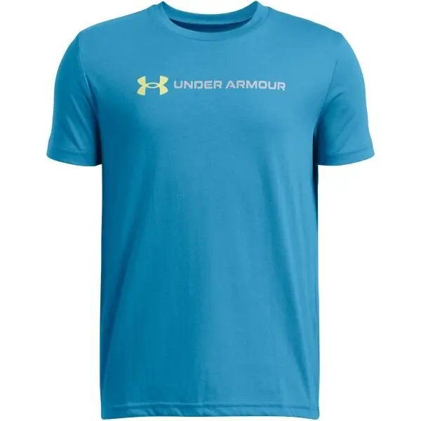 Under Armour Under Armour LOGO WORDMARK Детска тениска, синьо, размер M