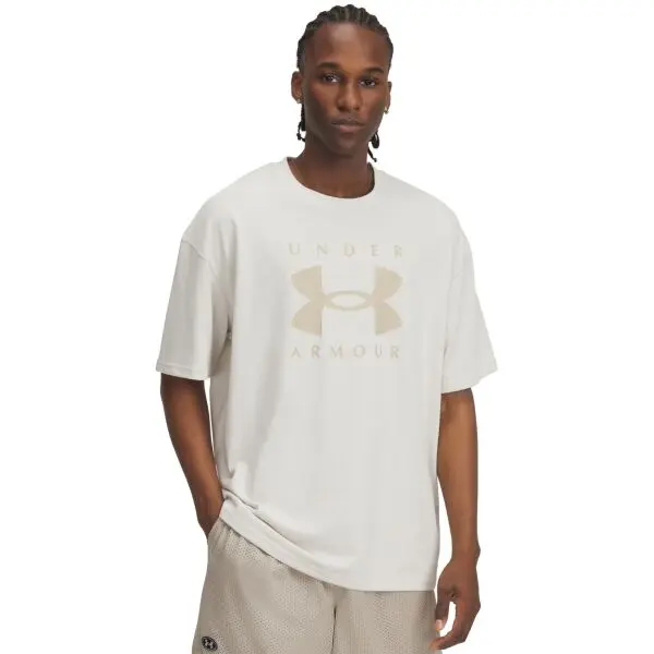Under Armour Under Armour M HW OS BRANDED Мъжка тениска, бяло, размер S