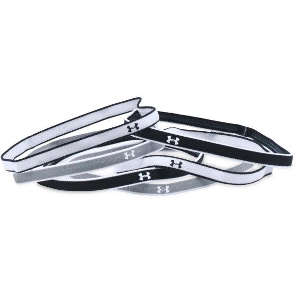 Under Armour Under Armour MINI HEADBANDS Дамски еластични ленти за глава, бяло, размер