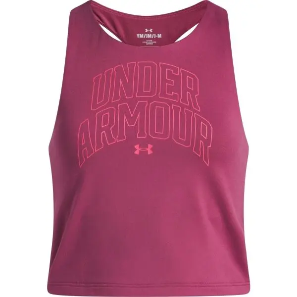 Under Armour Under Armour MOTION BRANDED TANK Момичешки потник, червено, размер XL