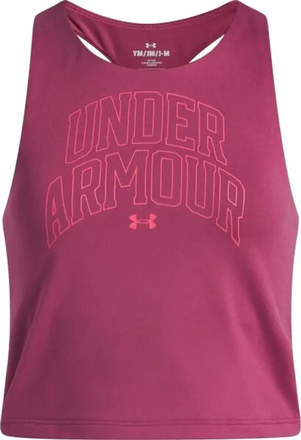 Under Armour Under Armour MOTION BRANDED TANK Момичешки потник, червено, размер XS