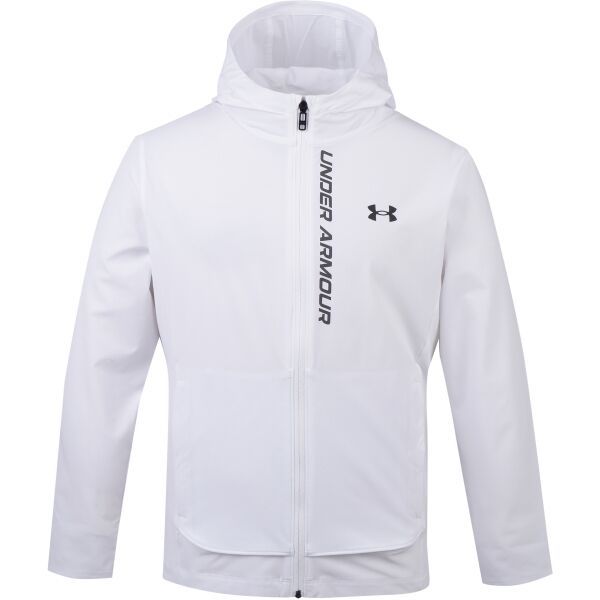 Under Armour Under Armour OUTRUN THE STORM JACKET Мъжко яке, бяло, размер