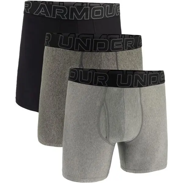 Under Armour Under Armour PERF TECH Мъжки боксерки, сиво, размер S