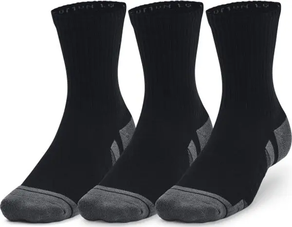 Under Armour Under Armour PERFORMANCE COTTON 3P MID Универсални чорапи, черно, размер M