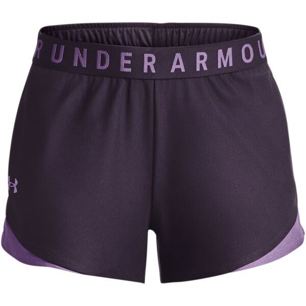 Under Armour Under Armour PLAY UP SHORTS EMBOSS 3.0 Дамски спортни шорти, лилаво, размер