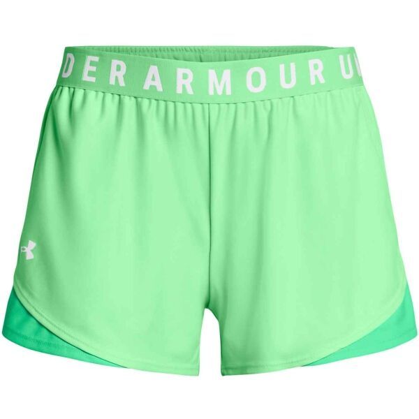 Under Armour Under Armour PLAY UP SHORTS EMBOSS 3.0 Дамски спортни шорти, зелено, размер