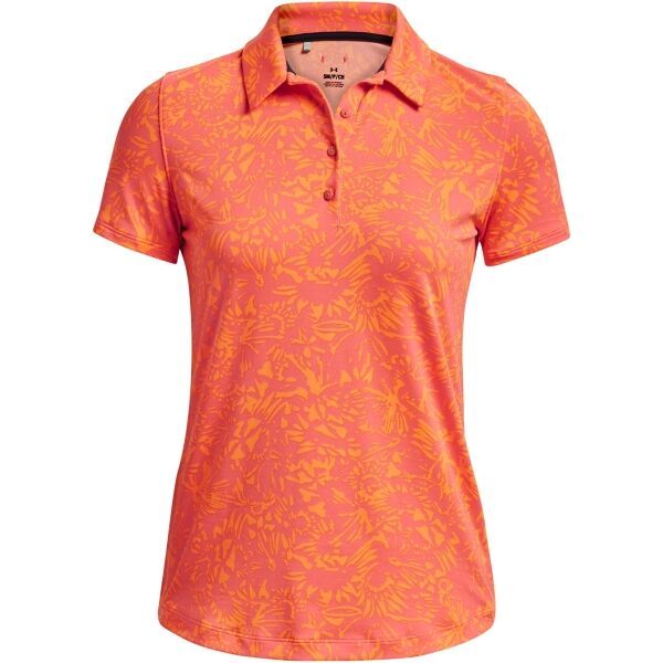 Under Armour Under Armour PLAYOFF PRINTED SS POLO Дамска поло тениска, розово, размер