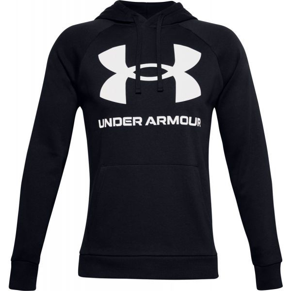 Under Armour Under Armour RIVAL FLEECE BIG LOGO HD Мъжки суитшърт, черно, размер