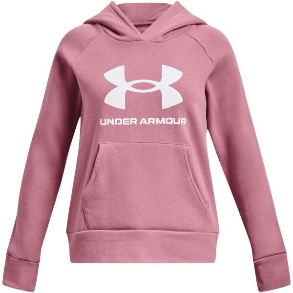 Under Armour Under Armour RIVAL FLEECE BL HOODIE  Момичешки суитшърт, розово, размер