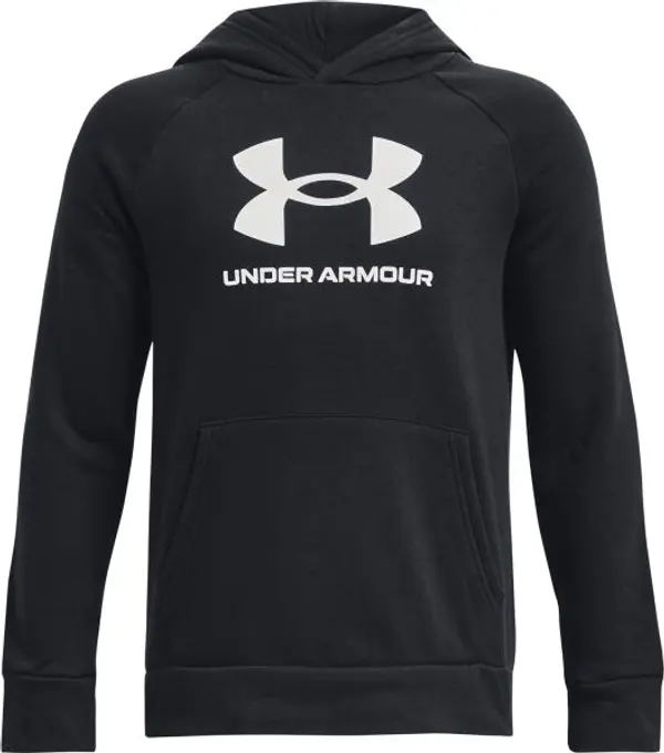 Under Armour Under Armour RIVAL FLEECE BL HOODIE Суитшърт за момчета, черно, размер M