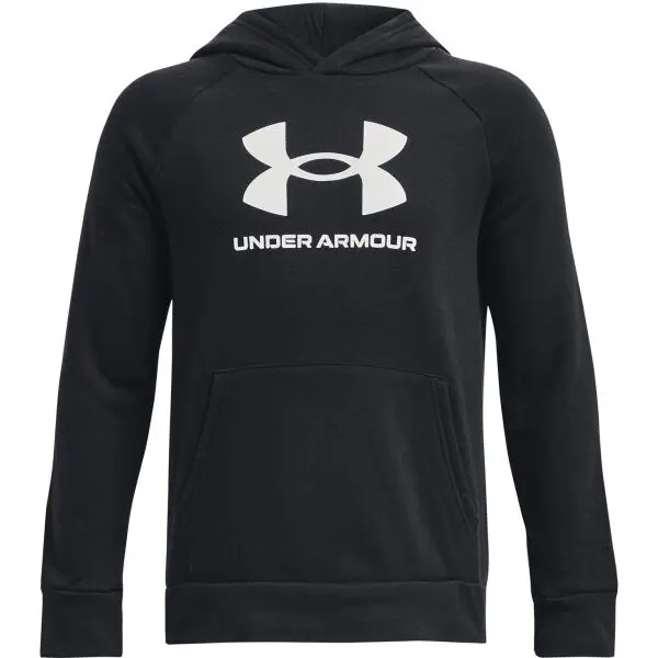 Under Armour Under Armour RIVAL FLEECE BL HOODIE Суитшърт за момчета, черно, размер XL