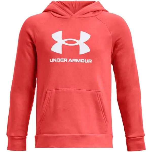 Under Armour Under Armour RIVAL FLEECE BL HOODIE Суитшърт за момчета, червено, размер XL