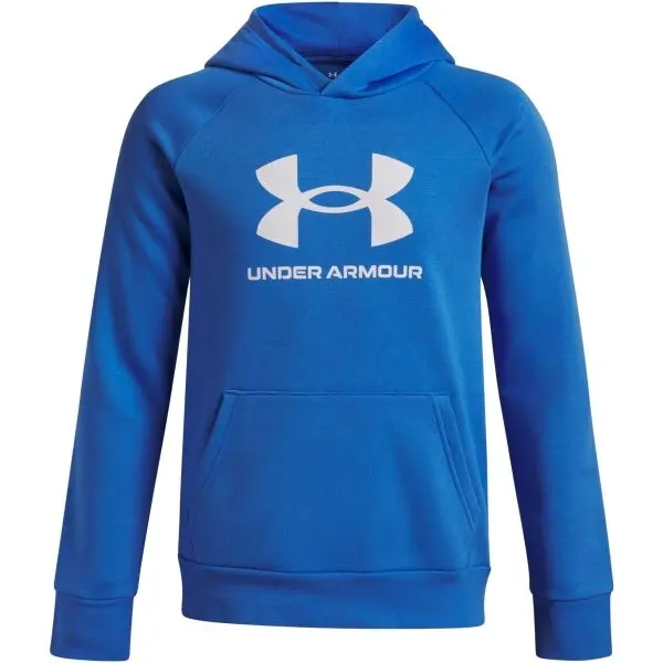 Under Armour Under Armour RIVAL FLEECE BL HOODIE Суитшърт за момчета, синьо, размер S