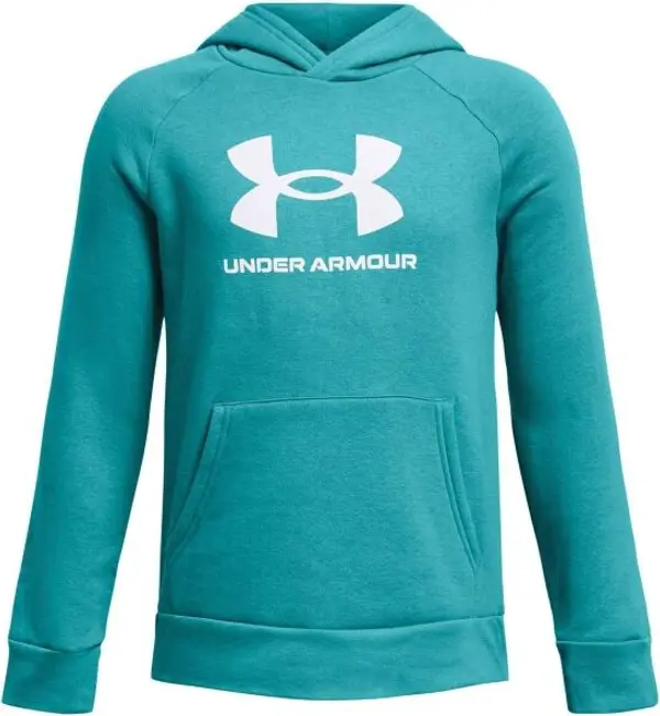 Under Armour Under Armour RIVAL FLEECE BL HOODIE Суитшърт за момчета, тюркоазено, размер M