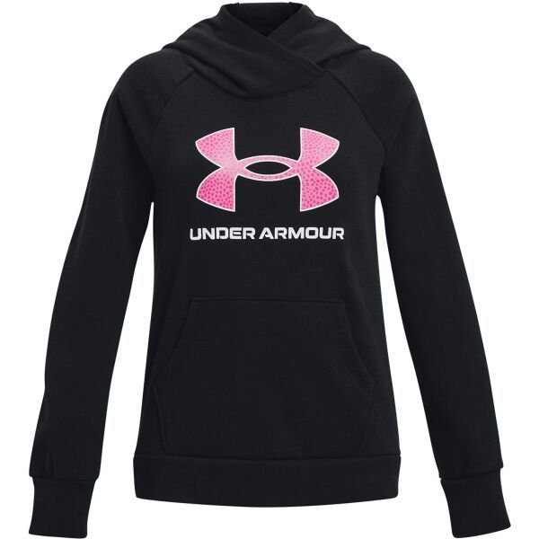 Under Armour Under Armour RIVAL FLEECE BL HOODIE Суитшърт за момичета, черно, размер