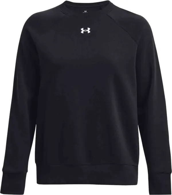 Under Armour Under Armour RIVAL FLEECE CREW Дамски суитшърт, черно, размер L