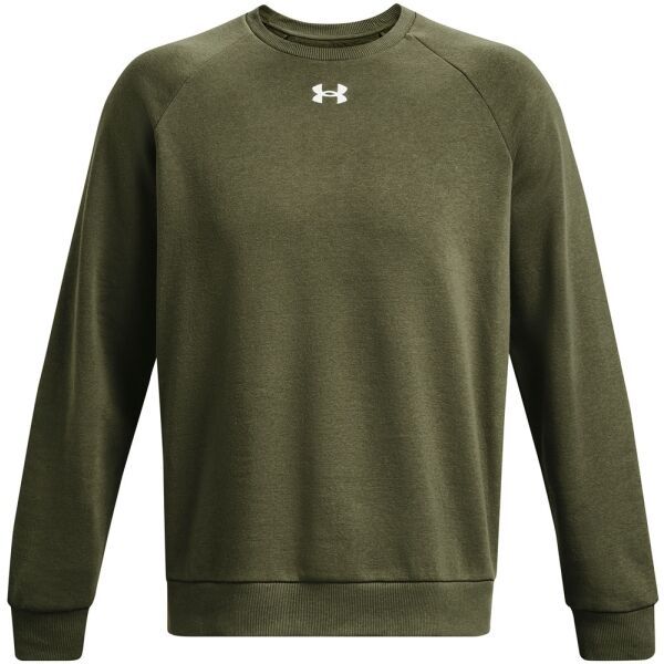 Under Armour Under Armour RIVAL FLEECE CREW Мъжки суитшърт, khaki, размер