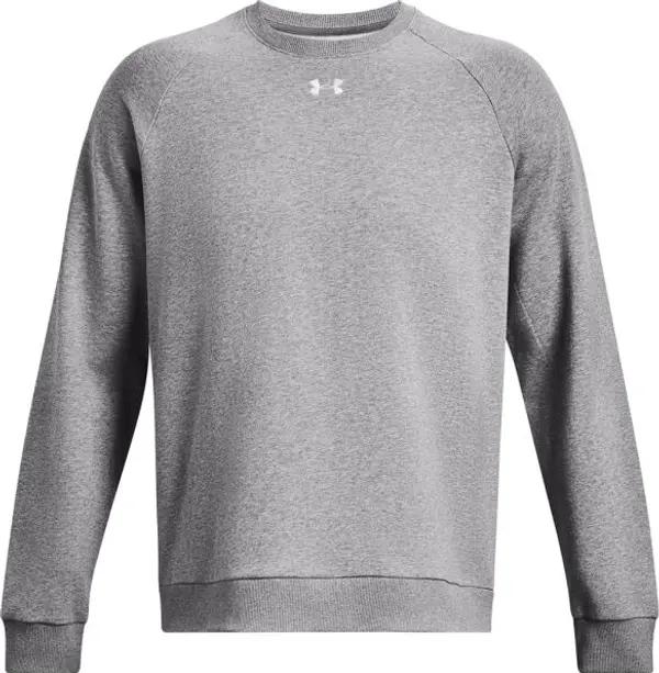 Under Armour Under Armour RIVAL FLEECE CREW Мъжки суитшърт, сиво, размер M