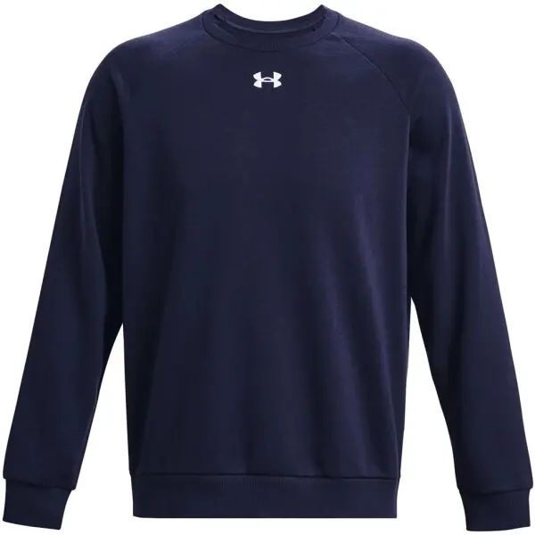 Under Armour Under Armour RIVAL FLEECE CREW Мъжки суитшърт, тъмносин, размер S