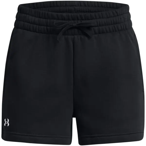 Under Armour Under Armour RIVAL FLEECE Дамски къси шорти, черно, размер