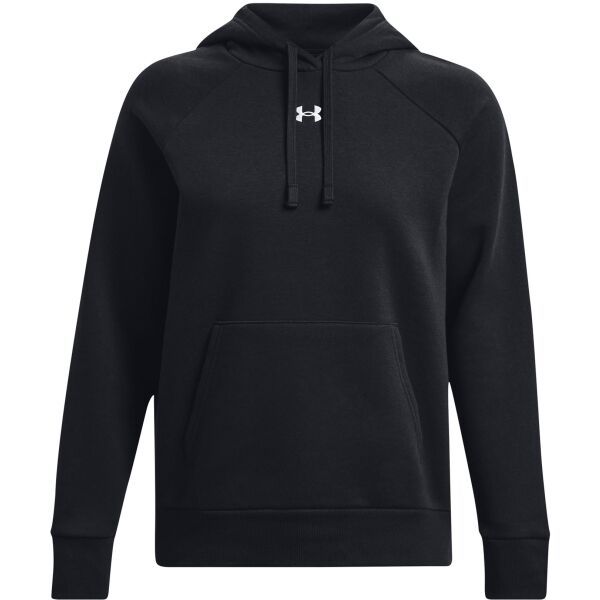 Under Armour Under Armour RIVAL FLEECE HOODIE Дамски суитшърт, черно, размер
