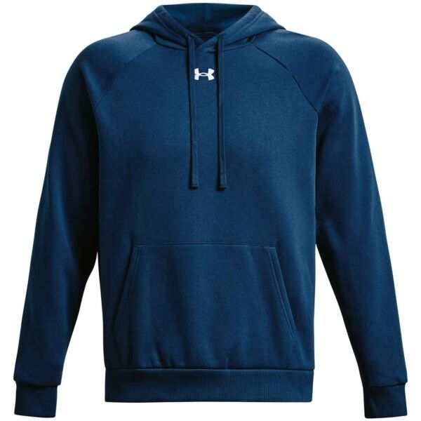 Under Armour Under Armour RIVAL FLEECE HOODIE Мъжки суитшърт, синьо, размер