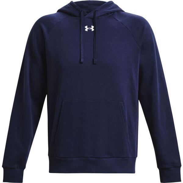 Under Armour Under Armour RIVAL FLEECE HOODIE Мъжки суитшърт, тъмносин, размер