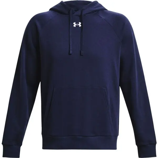 Under Armour Under Armour RIVAL FLEECE HOODIE Мъжки суитшърт, тъмносин, размер M