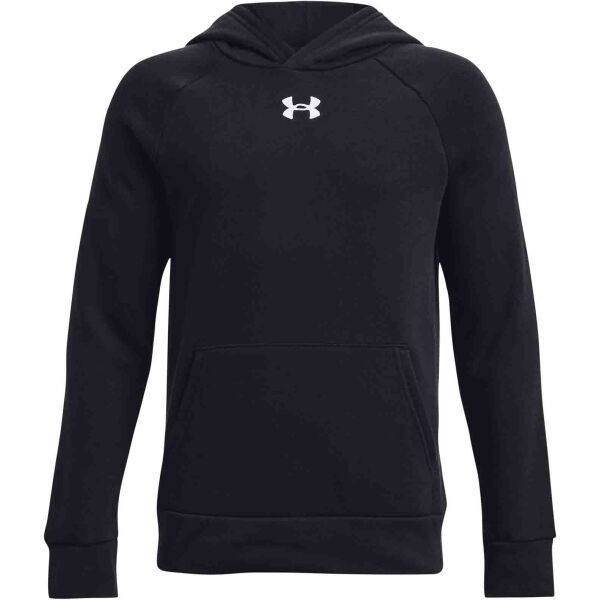 Under Armour Under Armour RIVAL FLEECE HOODIE Суитшърт за момчета, черно, размер