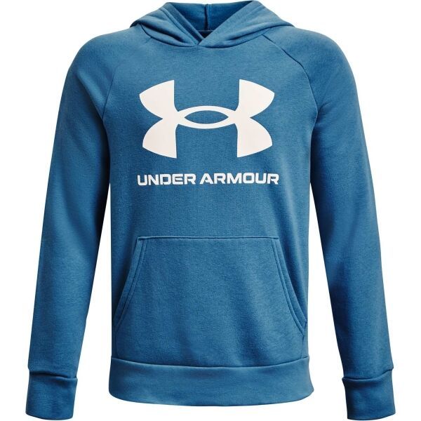 Under Armour Under Armour RIVAL FLEECE HOODIE Суитшърт за момчета, синьо, размер