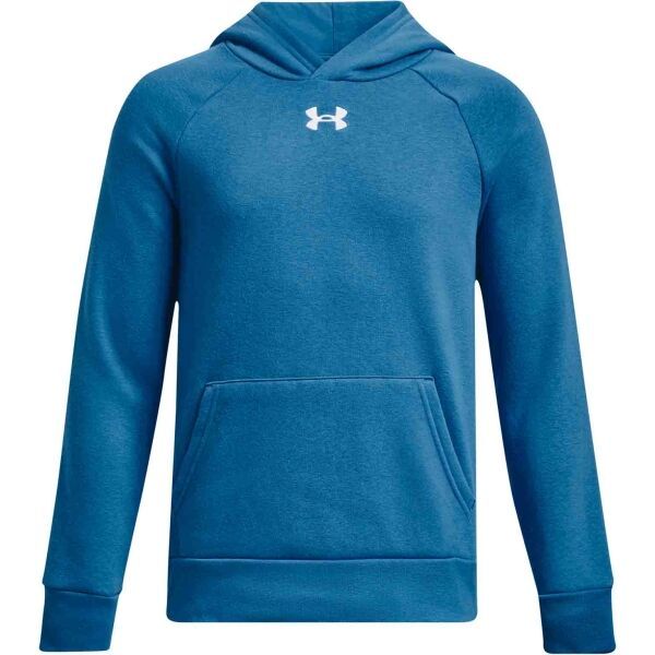 Under Armour Under Armour RIVAL FLEECE HOODIE Суитшърт за момчета, синьо, размер