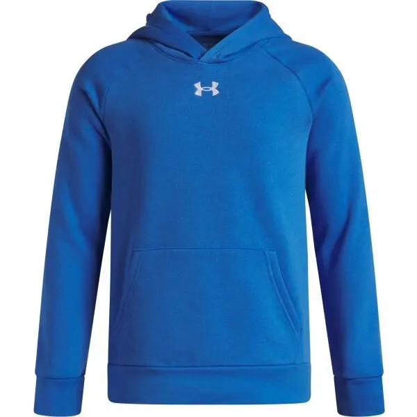 Under Armour Under Armour RIVAL FLEECE HOODIE Суитшърт за момчета, синьо, размер XS