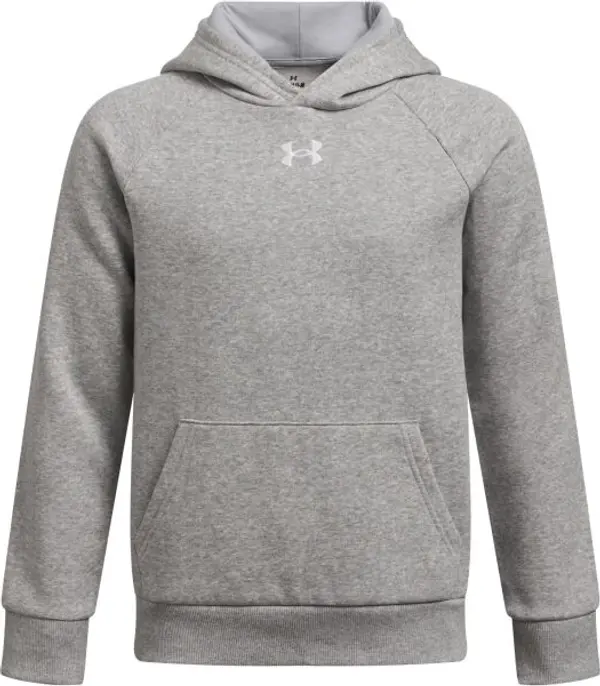 Under Armour Under Armour RIVAL FLEECE HOODIE Суитшърт за момчета, сиво, размер XL
