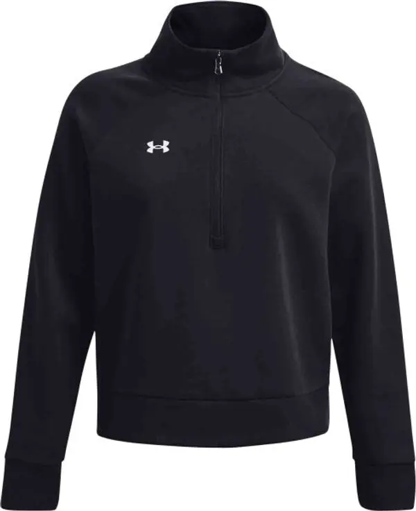 Under Armour Under Armour RIVAL FLEECE HZ Дамско горнище, черно, размер S
