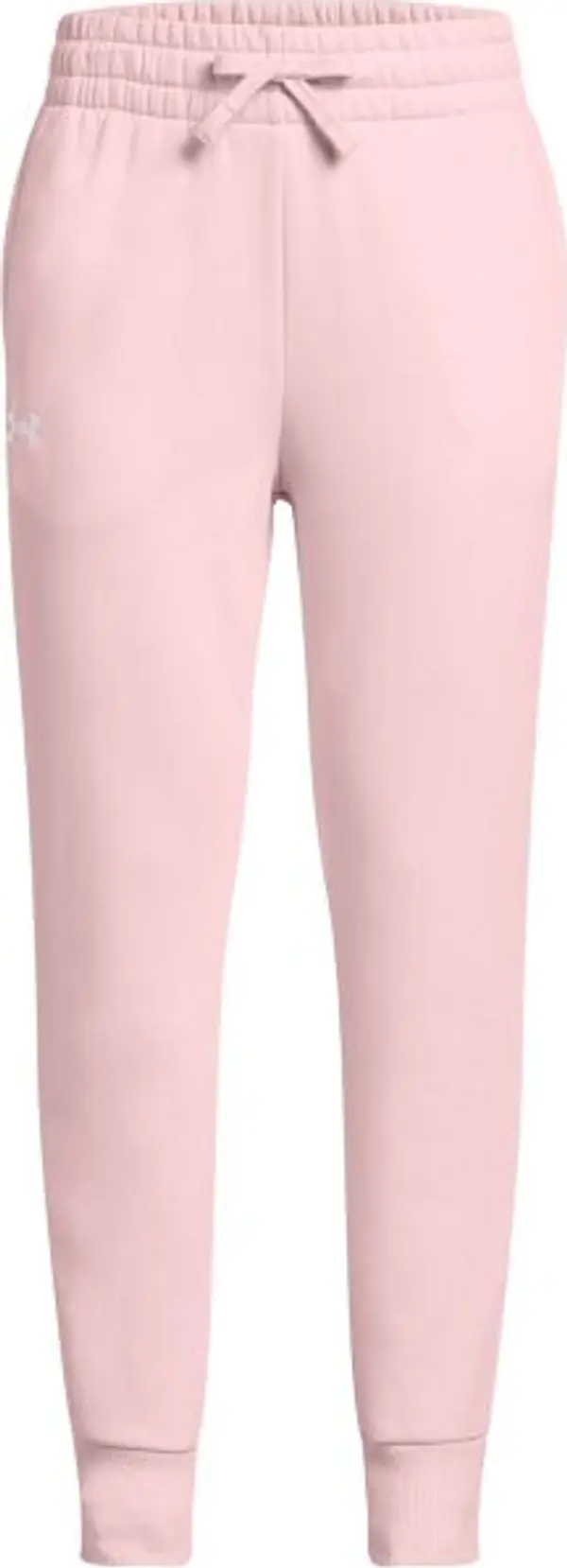 Under Armour Under Armour RIVAL FLEECE JOGGERS Долнище за момичета, розово, размер L