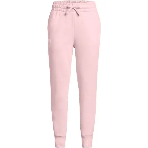 Under Armour Under Armour RIVAL FLEECE JOGGERS Долнище за момичета, розово, размер M