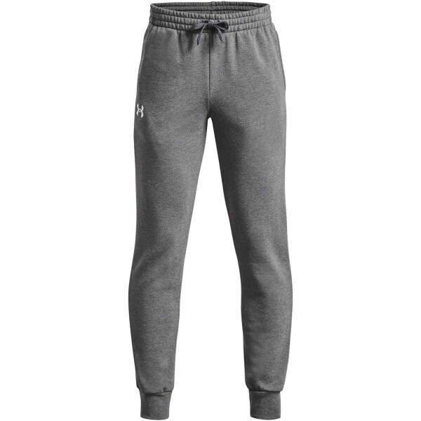 Under Armour Under Armour RIVAL FLEECE JOGGERS Спортно долнище за момчета, сиво, размер