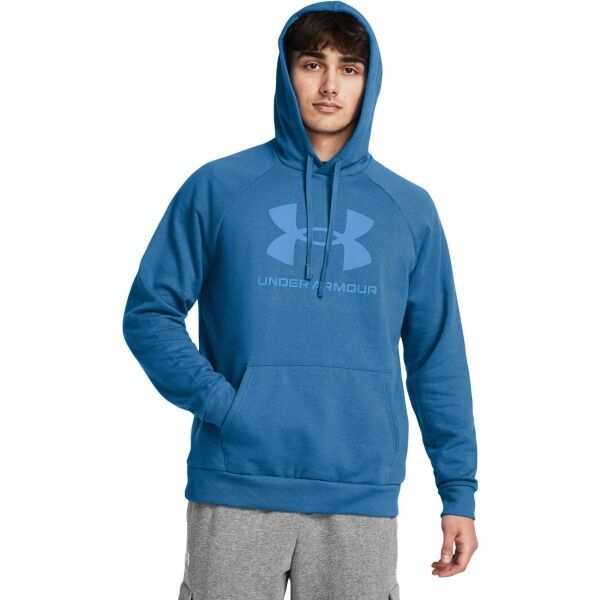 Under Armour Under Armour RIVAL FLEECE LOGO HD Мъжки суитшърт, синьо, размер