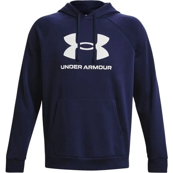Under Armour Under Armour RIVAL FLEECE LOGO HD Мъжки суитшърт, тъмносин, размер L
