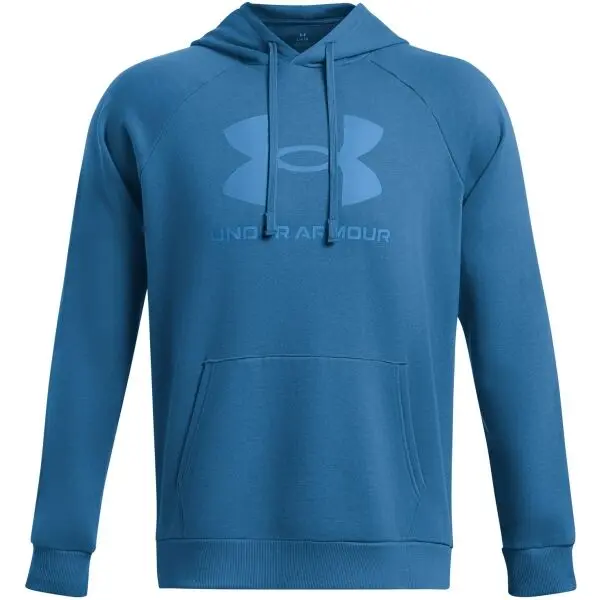 Under Armour Under Armour RIVAL FLEECE LOGO HD Мъжки суитшърт, тъмносин, размер