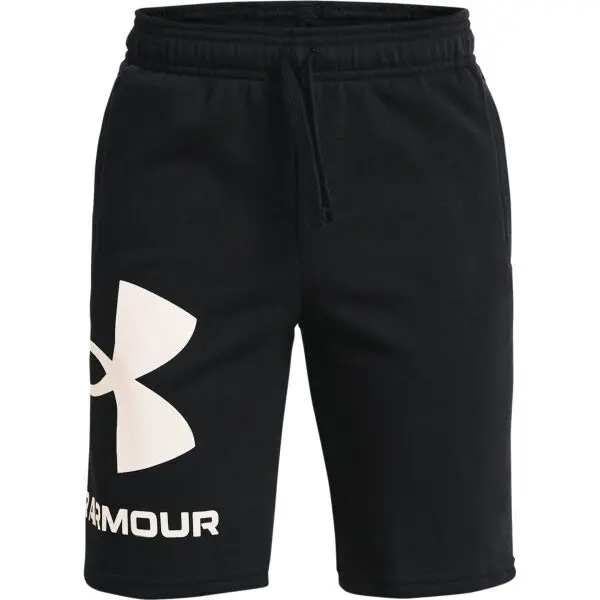 Under Armour Under Armour RIVAL FLEECE LOGO SH ORTS Къси шорти за момчета, черно, размер M